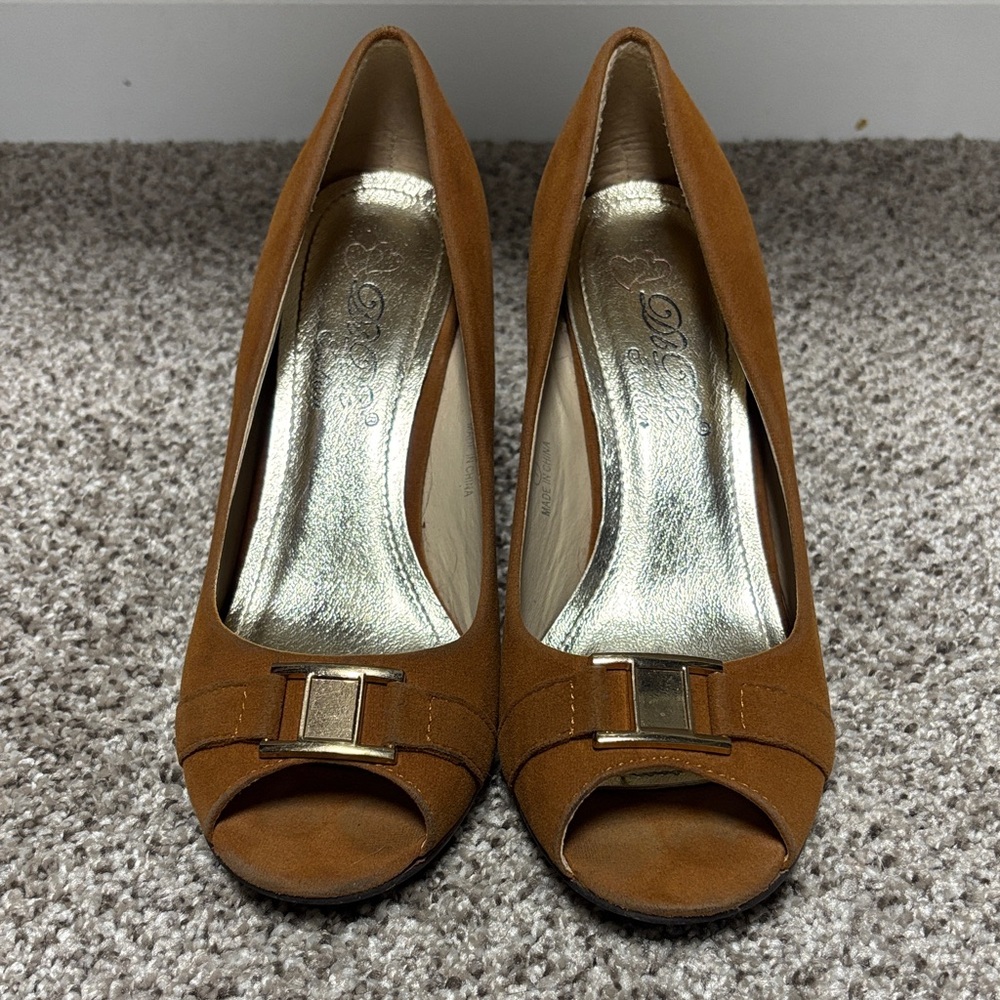 DbDk Fashion Peep-Toe Heels